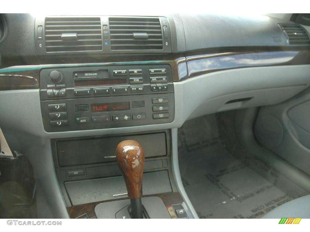 1999 3 Series 323i Sedan - Titanium Silver Metallic / Grey photo #17