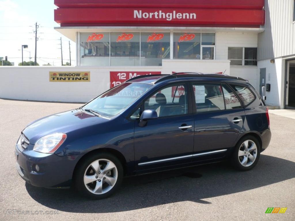 Velvet Blue Kia Rondo