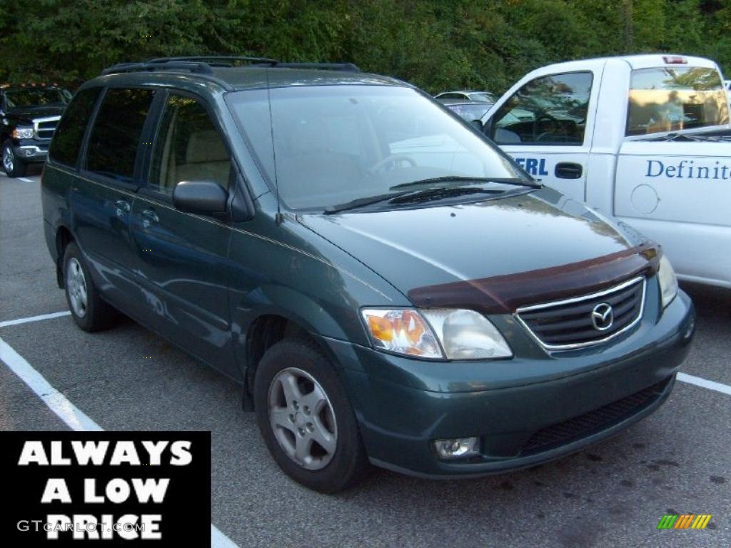 Rainforest Green Mica Mazda MPV