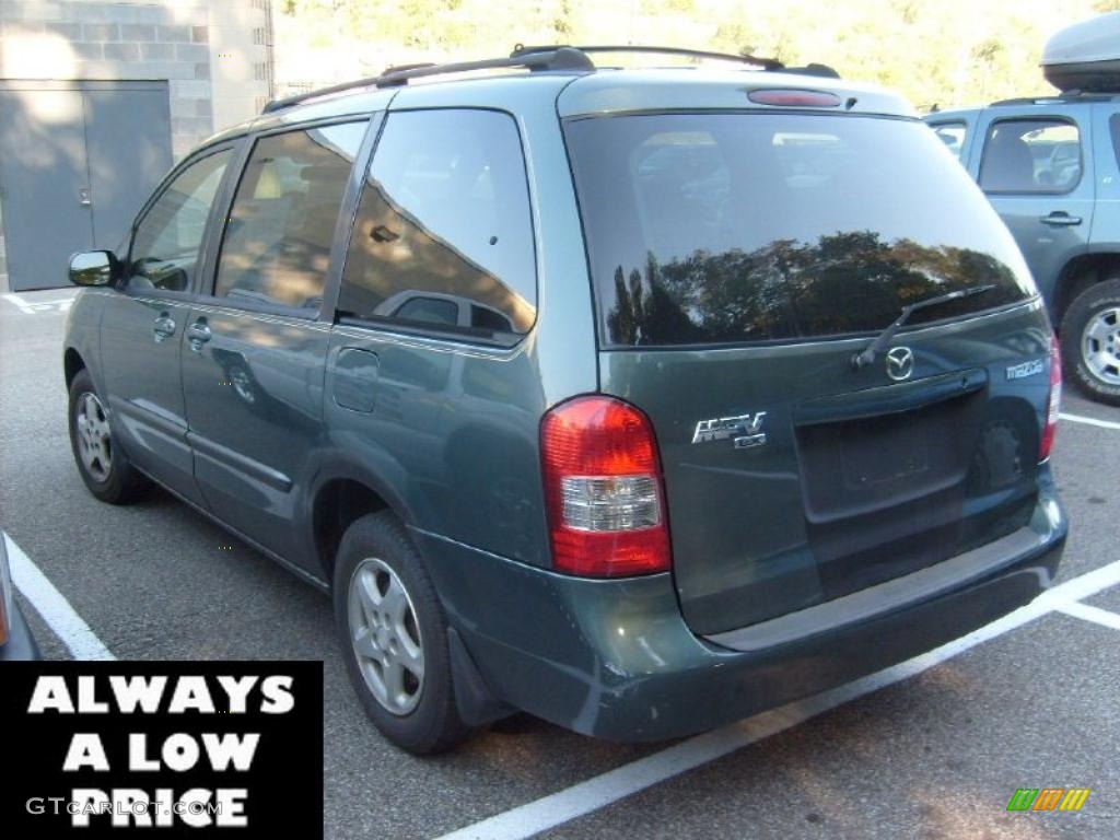 2000 MPV LX - Rainforest Green Mica / Beige photo #3