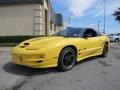 2002 Collector Edition Yellow Pontiac Firebird Trans Am WS-6 Coupe  photo #3