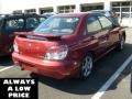 2007 Garnet Red Pearl Subaru Impreza 2.5i Sedan  photo #3