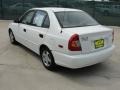 2002 Noble White Hyundai Accent GL Sedan  photo #5