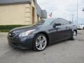 2008 Blue Slate Metallic Infiniti G 37 Coupe  photo #3