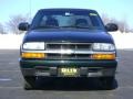 2002 Forest Green Metallic Chevrolet S10 LS Extended Cab  photo #2