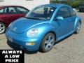 2004 Mailbu Blue Metallic Volkswagen New Beetle Satellite Blue Edition Coupe  photo #2