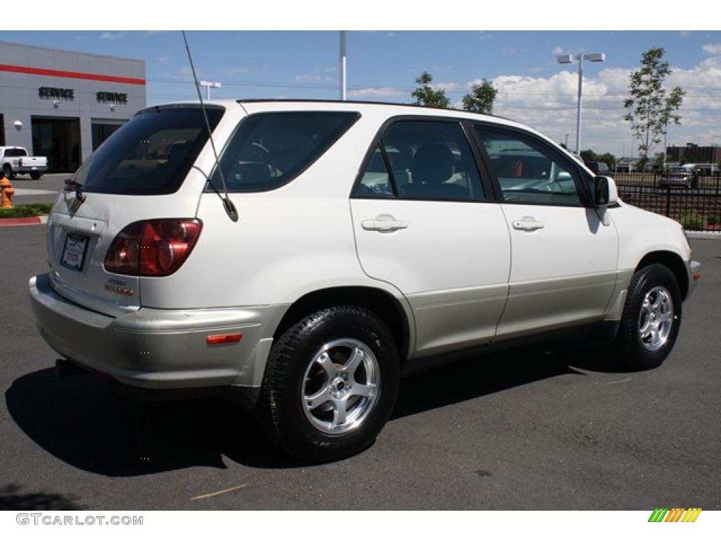 1999 RX 300 AWD - Golden White Pearl / Ivory photo #2