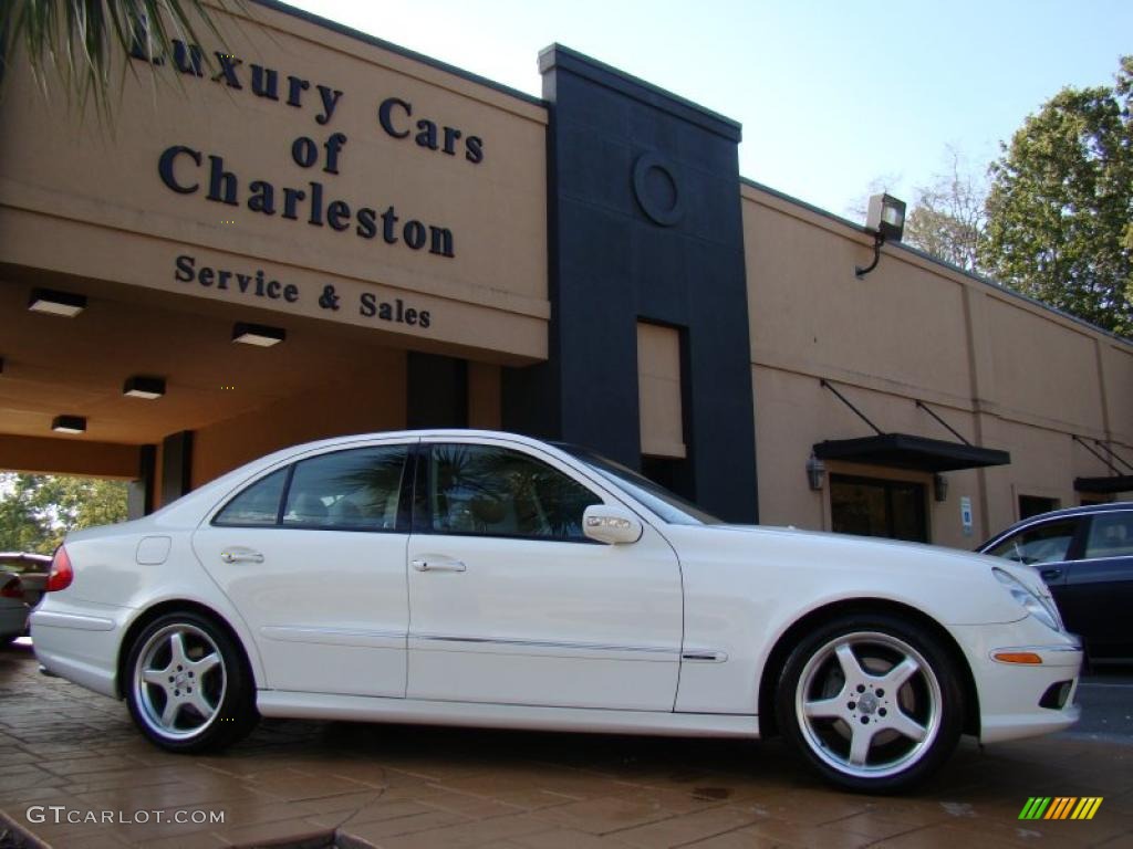 Alabaster White Mercedes-Benz E