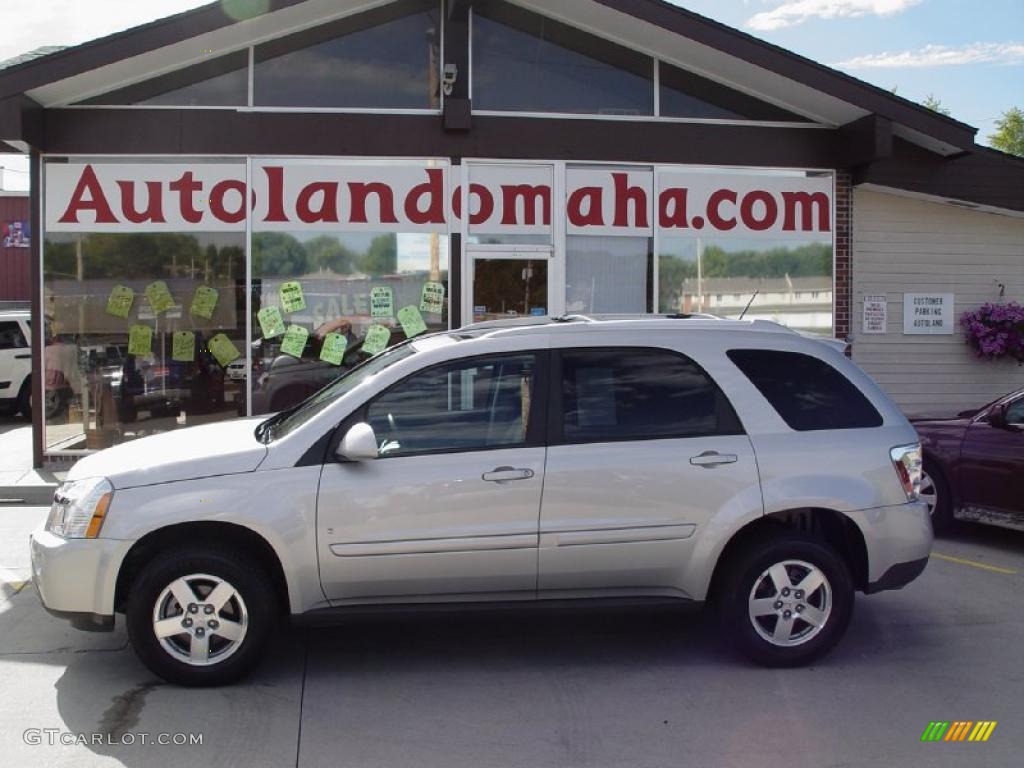 2008 Equinox LT AWD - Silverstone Metallic / Light Gray photo #1