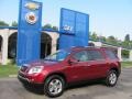 2008 Red Jewel GMC Acadia SLT AWD  photo #1