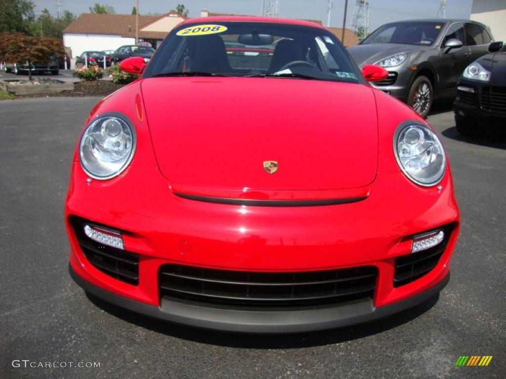 2008 911 GT2 - Guards Red / Black photo #3