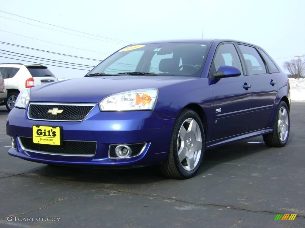 2006 Malibu Maxx SS Wagon - Laser Blue Metallic / Ebony Black photo #3