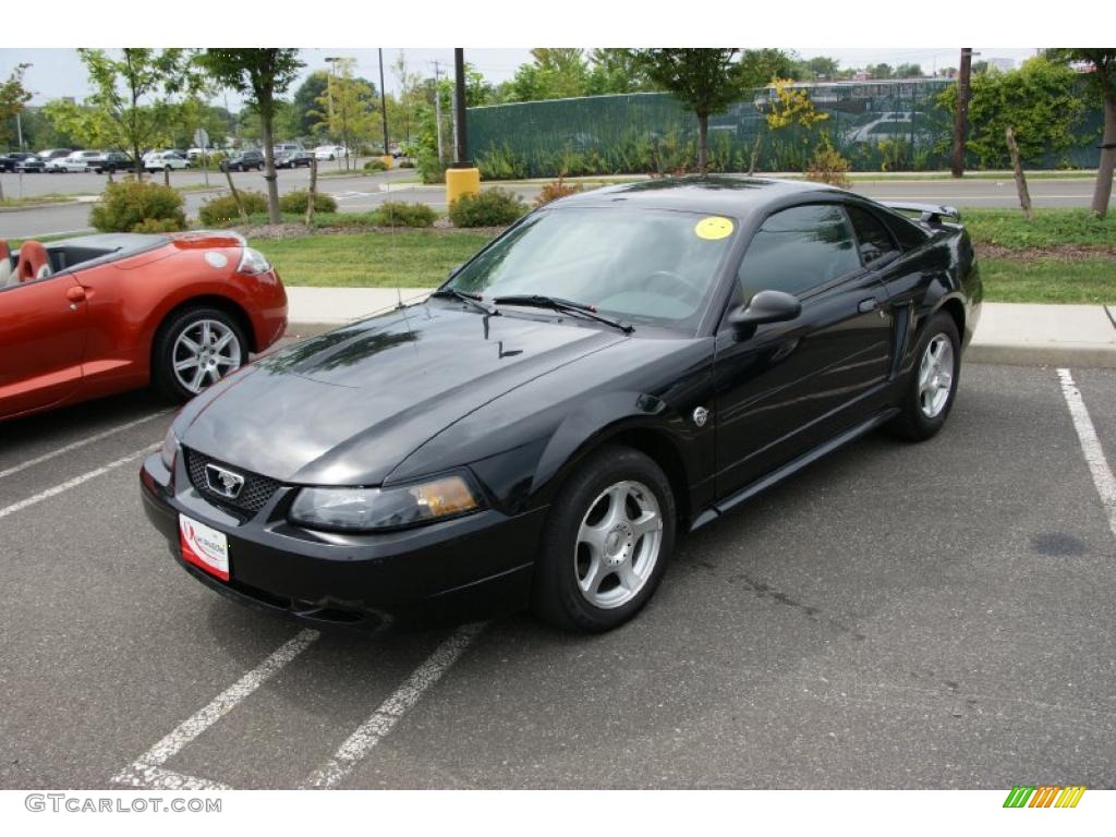 2004 Black Ford Mustang V6 Coupe 35788923 Gtcarlot Com