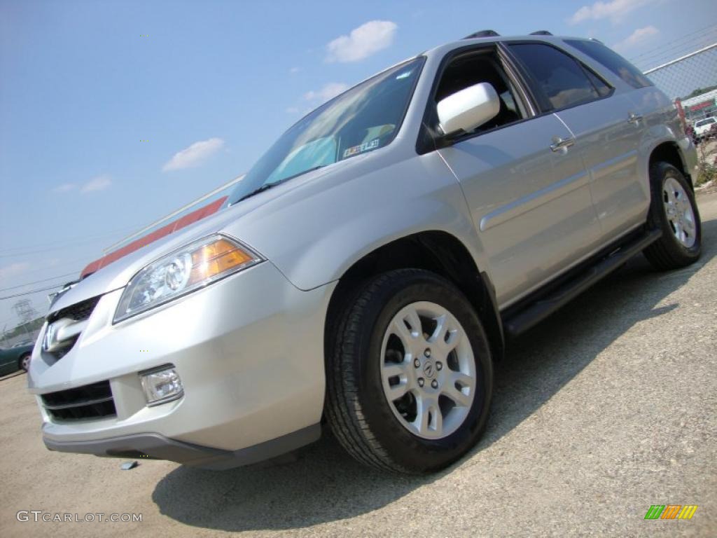 Billet Silver Metallic Acura MDX