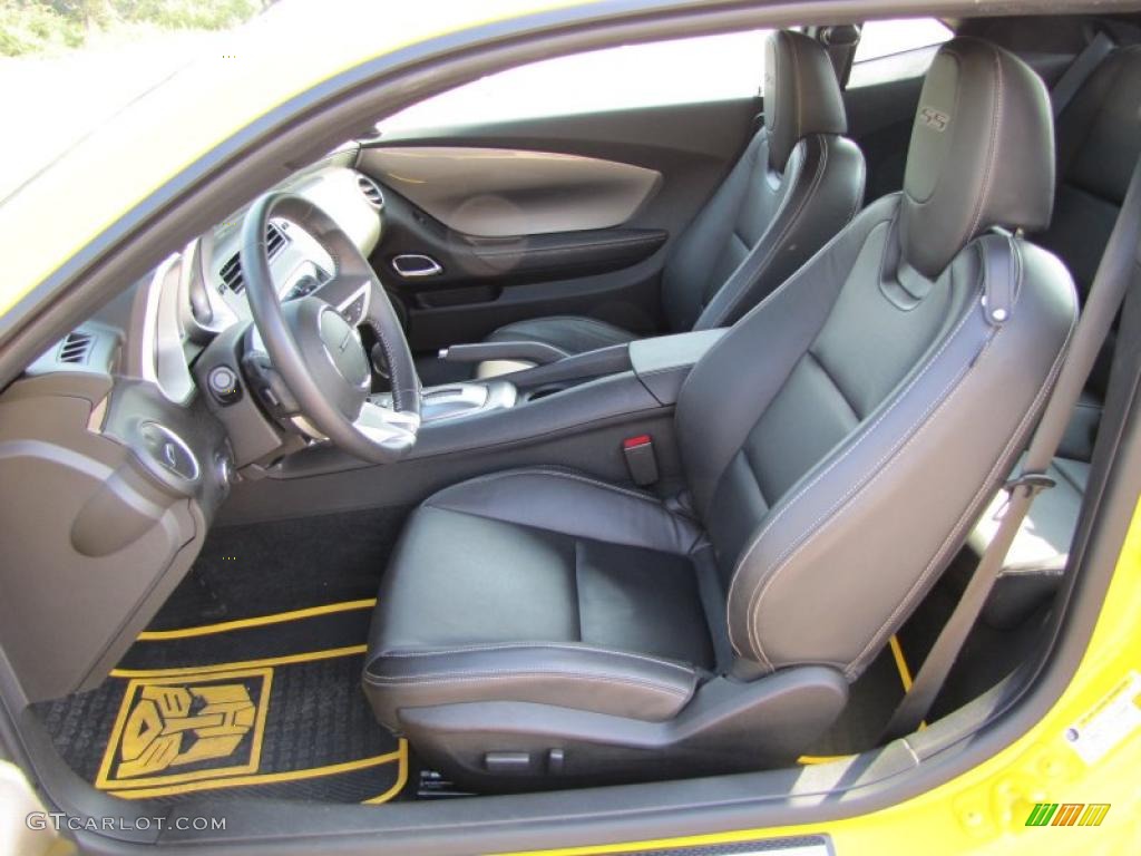 2010 Camaro SS/RS Coupe - Rally Yellow / Black photo #12