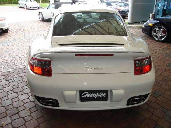 2008 911 Turbo Coupe - Carrara White / Black photo #10