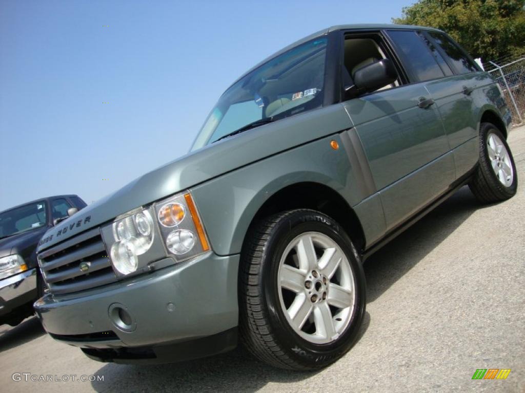 2004 Range Rover HSE - Giverny Green Metallic / Ivory/Aspen photo #1