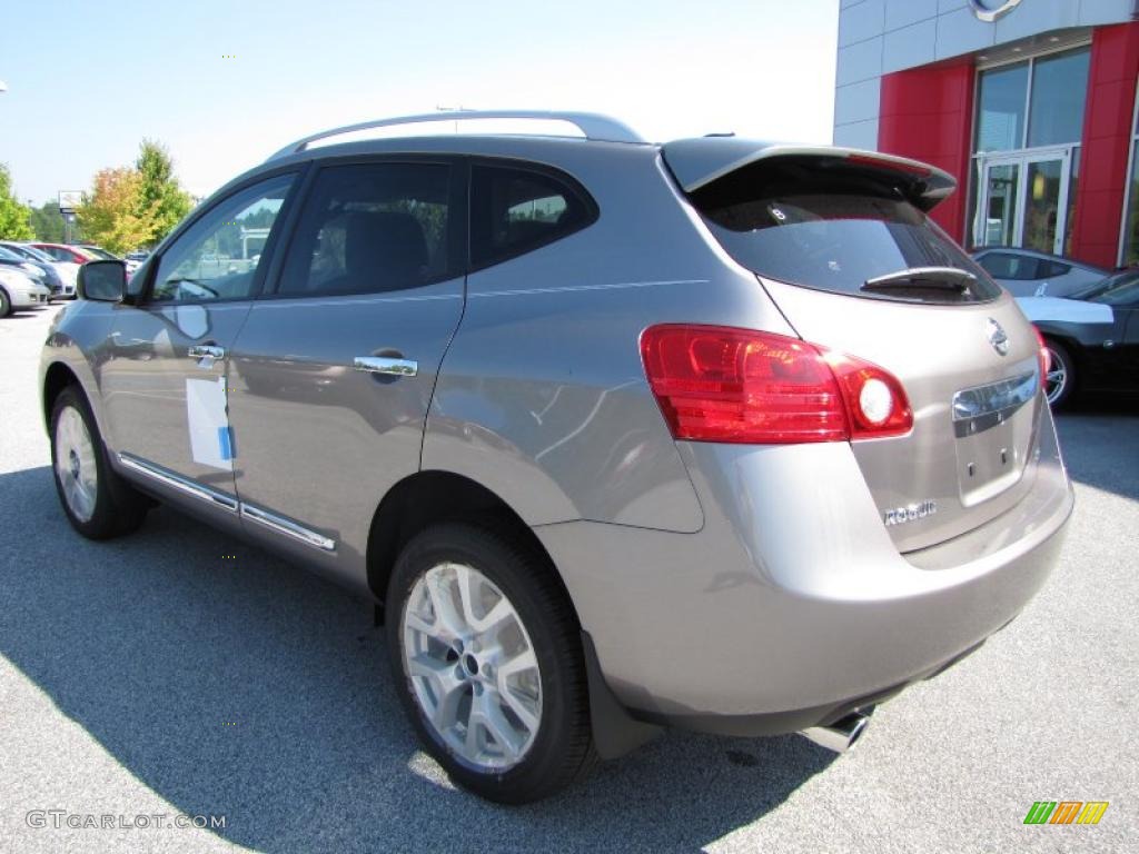 2011 Rogue SL - Platinum Graphite / Gray photo #3
