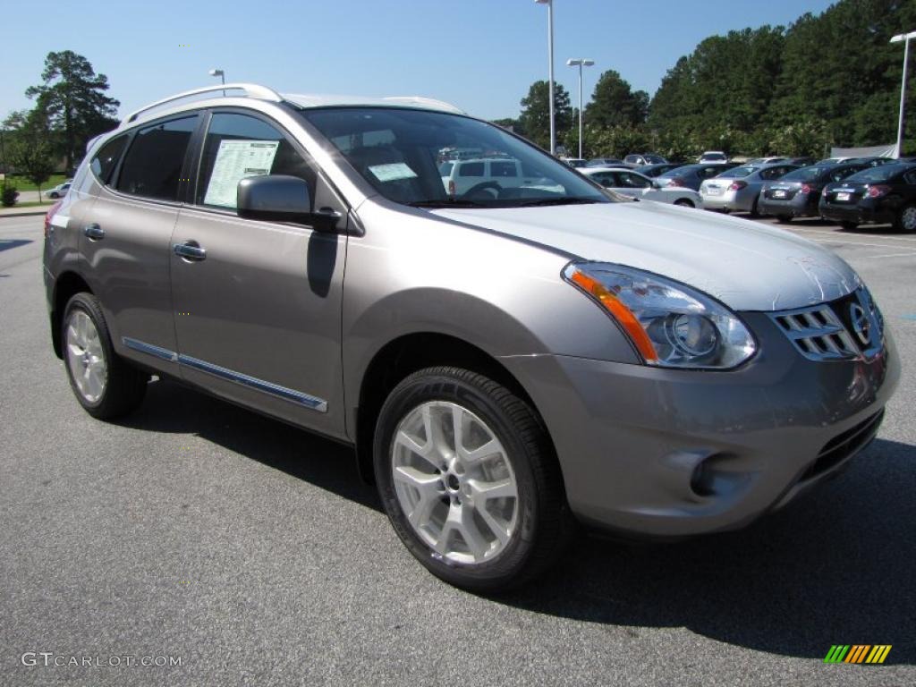 2011 Rogue SL - Platinum Graphite / Gray photo #7