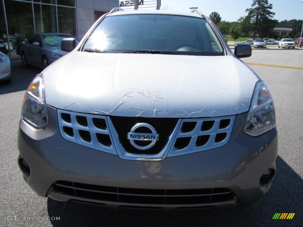 2011 Rogue SL - Platinum Graphite / Gray photo #8