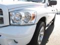 2008 Bright White Dodge Ram 1500 SLT Quad Cab 4x4  photo #13