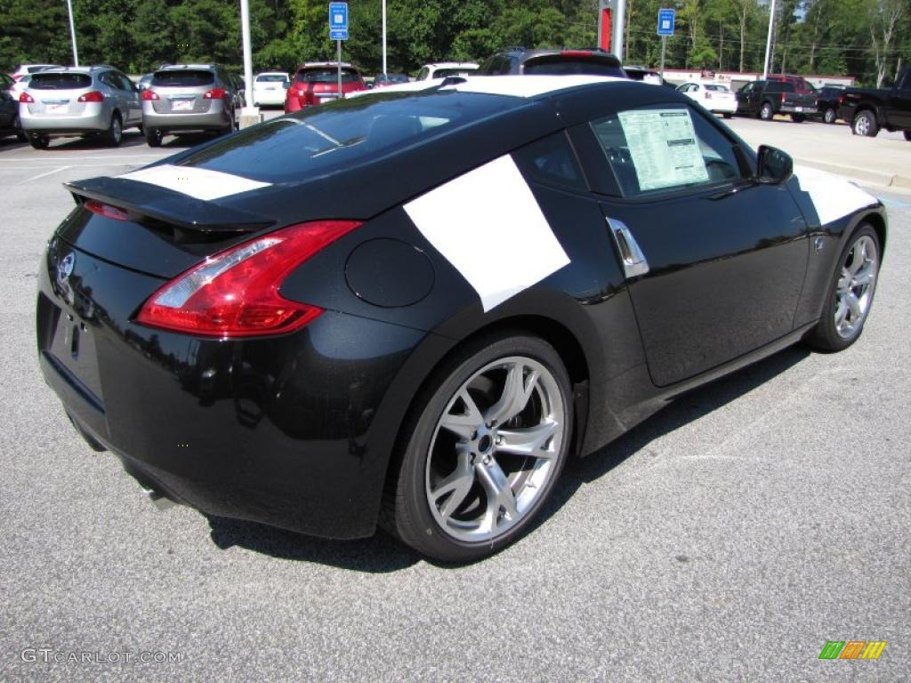 2010 370Z Sport Touring Coupe - Magnetic Black / Black Leather photo #5