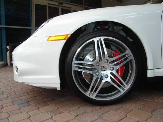 2008 911 Turbo Coupe - Carrara White / Black photo #12