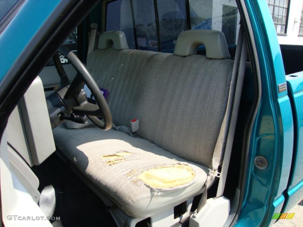 1993 C/K C1500 Cheyenne Regular Cab - Bright Teal Metallic / Gray photo #16