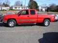 2007 Victory Red Chevrolet Silverado 1500 Classic LT Extended Cab 4x4  photo #5