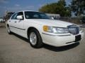 1999 Performance White Lincoln Town Car Executive  photo #5