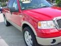 2007 Bright Red Ford F150 Lariat SuperCrew  photo #2