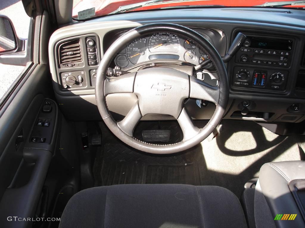 2007 Silverado 1500 Classic LT Extended Cab 4x4 - Victory Red / Dark Charcoal photo #12