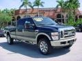 2008 Black Ford F350 Super Duty King Ranch Crew Cab 4x4  photo #1