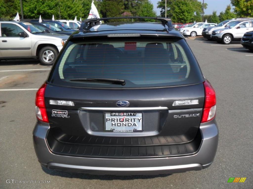 2009 Outback 2.5i Special Edition Wagon - Diamond Gray Metallic / Off Black photo #3