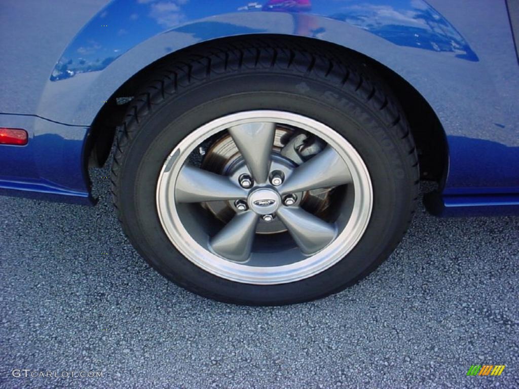 2006 Mustang GT Deluxe Coupe - Vista Blue Metallic / Light Parchment photo #4