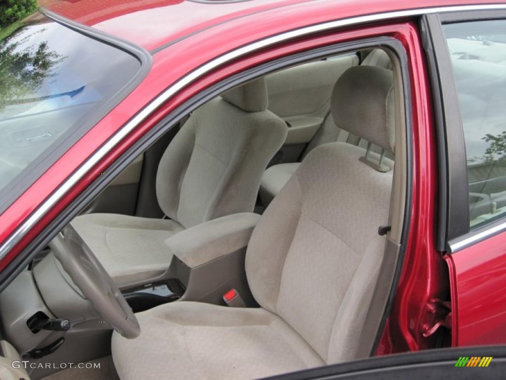 2002 Accord SE Sedan - Firepepper Red Pearl / Ivory photo #2