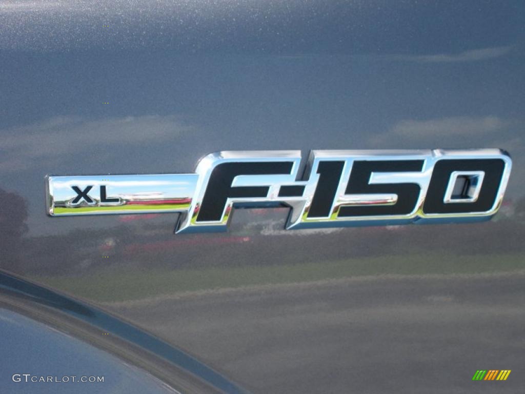 2010 F150 XL Regular Cab - Sterling Grey Metallic / Medium Stone photo #4