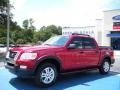 Sangria Red Metallic - Explorer Sport Trac XLT Photo No. 1