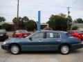 2001 Aqua Blue Lincoln Town Car Executive  photo #5