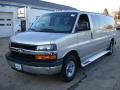 Silver Birch Metallic - Express EXT LS 3500 Passenger Van Photo No. 1