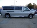 Silver Birch Metallic - Express EXT LS 3500 Passenger Van Photo No. 3
