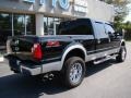 2008 Black Ford F350 Super Duty Lariat Crew Cab 4x4  photo #9