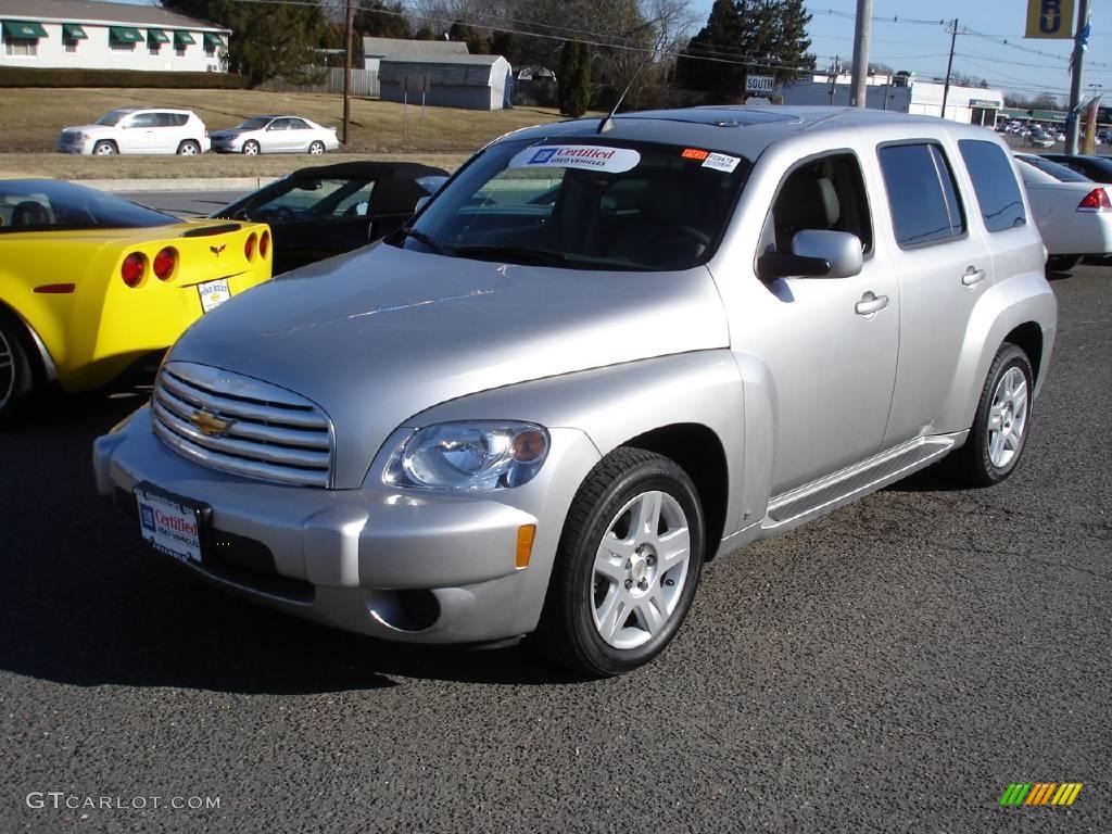 2008 HHR LT - Silverstone Metallic / Gray photo #1