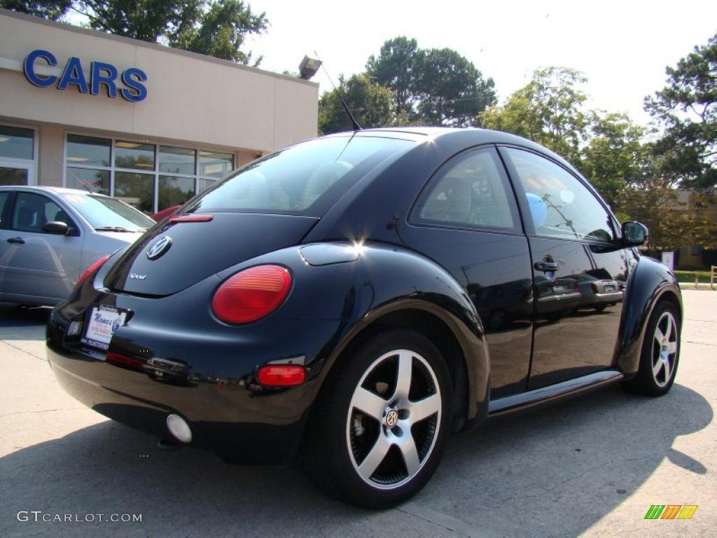 2001 New Beetle Sport Edition Coupe - Black / Cream photo #8