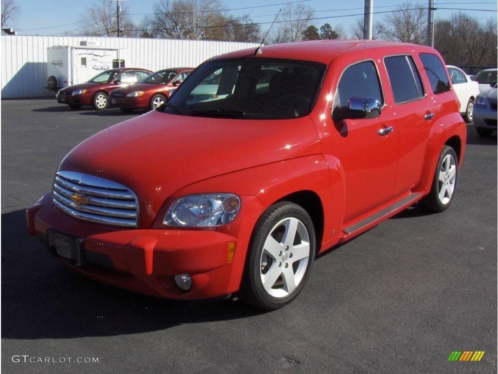 2008 HHR LT - Victory Red / Ebony Black photo #1