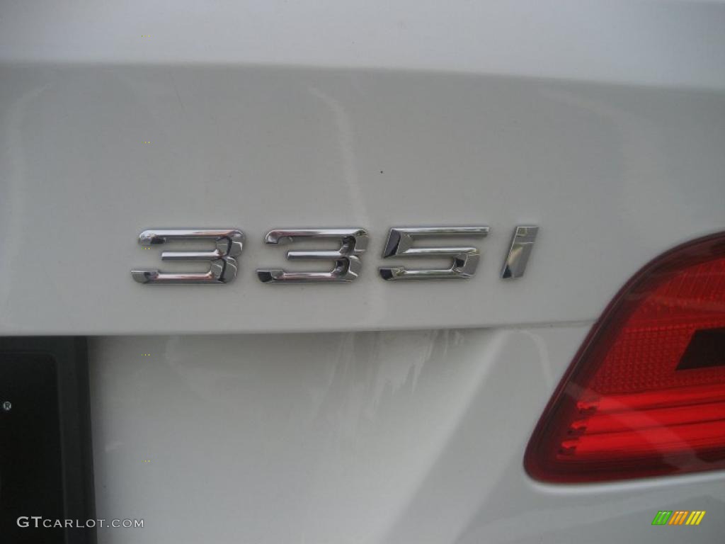 2007 3 Series 335i Coupe - Alpine White / Grey photo #11