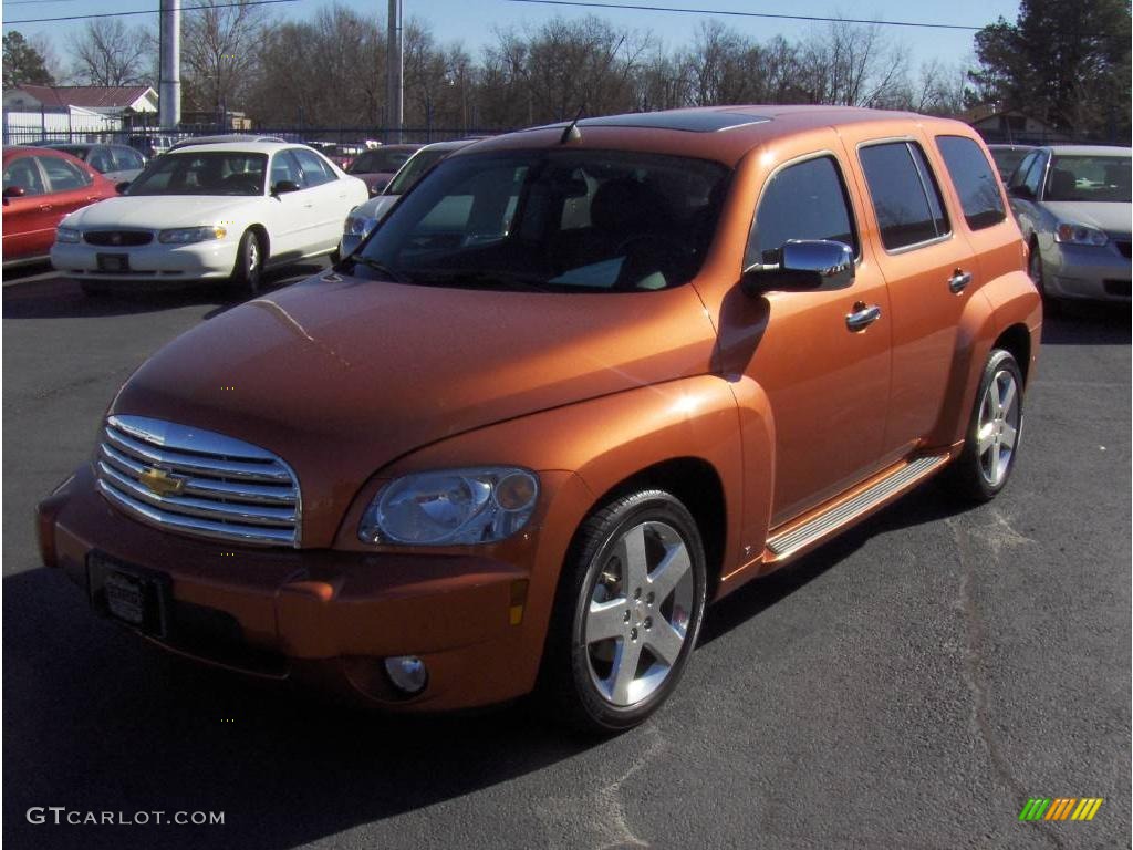 2008 HHR LT - Sunburst Orange II Metallic / Ebony Black photo #1