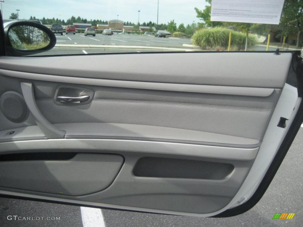 2007 3 Series 335i Coupe - Alpine White / Grey photo #29