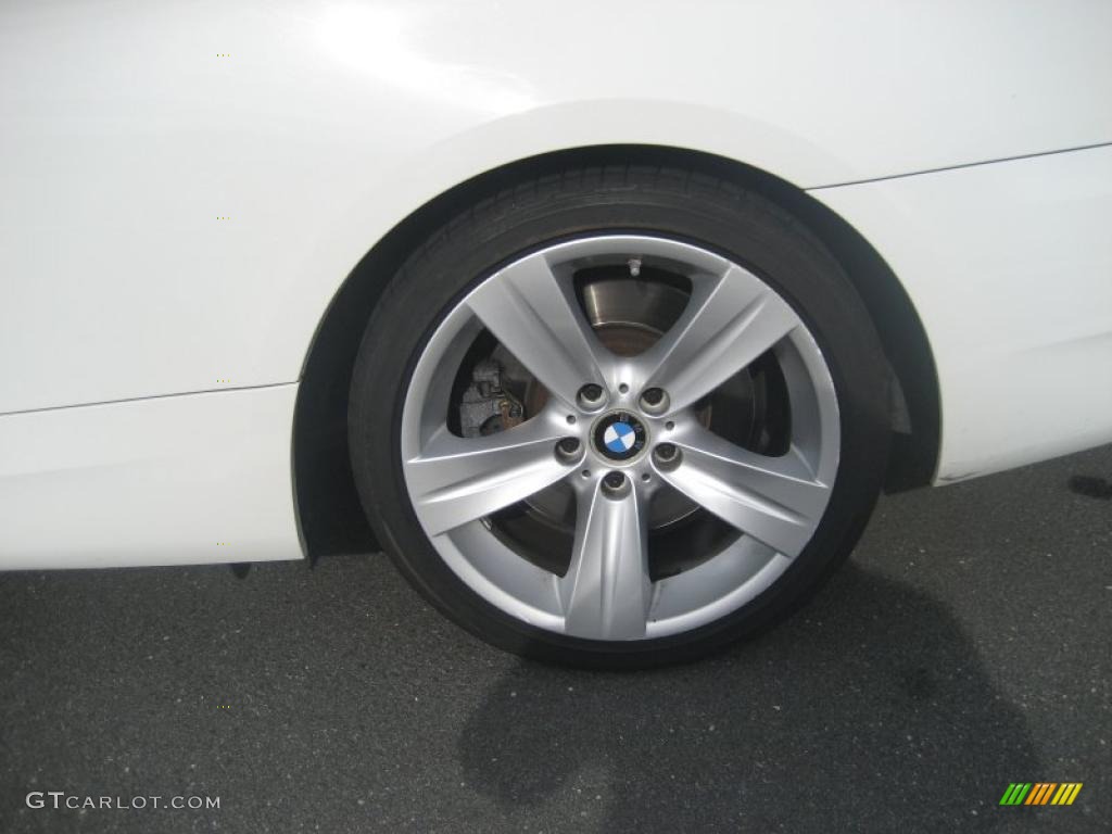 2007 3 Series 335i Coupe - Alpine White / Grey photo #43