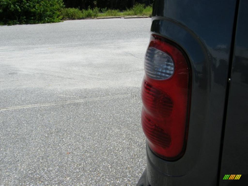 2002 F150 XLT SuperCrew 4x4 - Dark Shadow Grey Metallic / Dark Graphite photo #10
